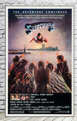Cuadro Peliculas Superman Posters 40x55 Calidad Premium 3