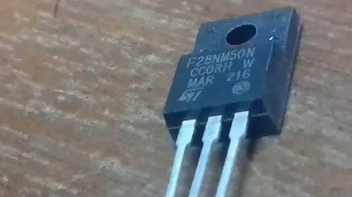 Transistor MOSFET STP28NM50N Originale ST - N-Channel 500V 21A TO-220AB