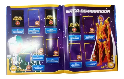 Álbum Los Caballeros Del Zodiaco - Enciclopedia + Todas Lámi