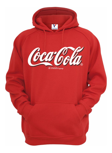 Sudadera Coca Cola, Unisex Con Capucha