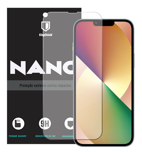 Película iPhone 14 Plus Kingshield Nano Vidro - Clear