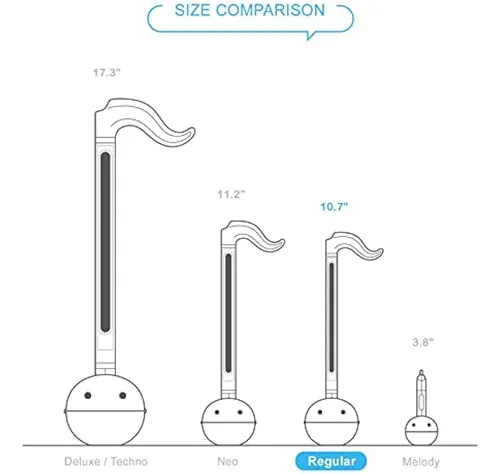Otamatone Blanco Sintetizador Musical Japones Portatil