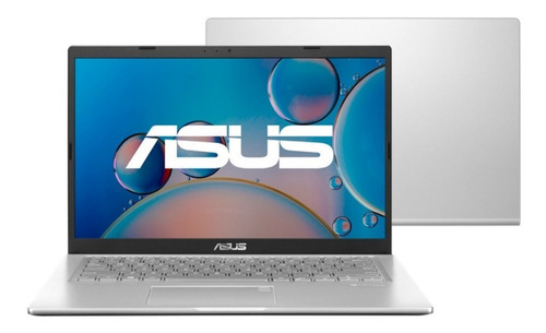 Portátil Asus X415ja Core I5 , 8gb, 256ssd, 14  W10 Huella Color Transparent Silver
