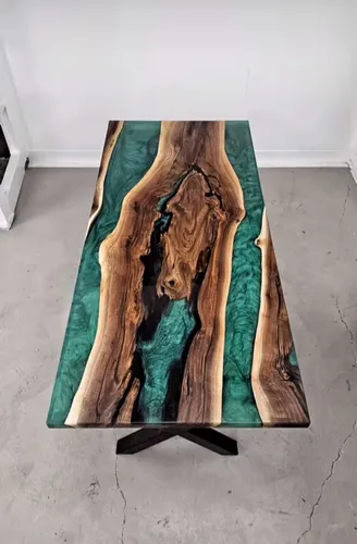 Mesas En Resina Epóxica