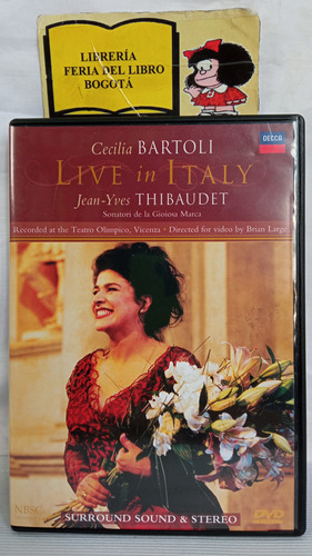 Cecilia Bartoli - Live In Italy - Ópera - 1998 - Cd - Decca