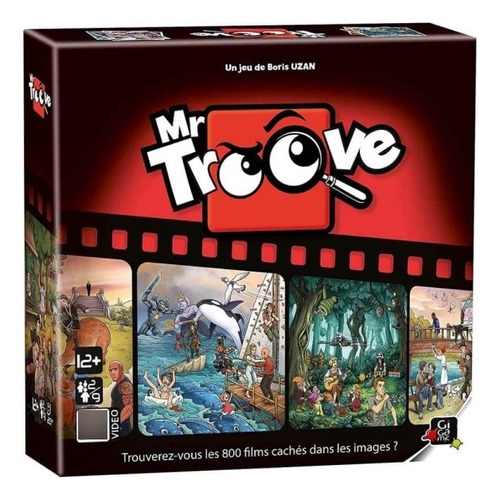 Juego De Mesa Trivia De Peliculas Original Mr Troove 