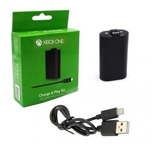 Kit Carga Y Juega Para Control Xbox One Pila Bateria Y Cable
