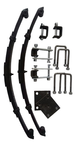 Kit Suspensão 750kg P/ Carretinha Reboque(frete Gratis)