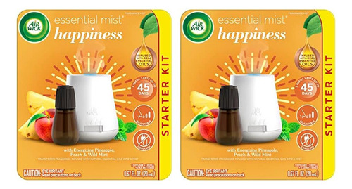 Air Wick Essential Mist Starter Kit (difusor + Recambio), Fe