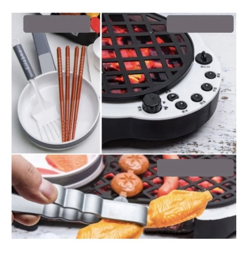 Juguetes Para Niños Spray Barbecue Bbq Parrilla Grill