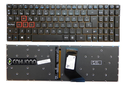 Teclado Para Acer Vx15 Vx5-591g Vx5-793