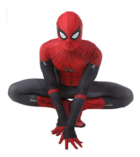 Spiderman Lejos De Casa Traje De Mono Cosplay Para Adultos