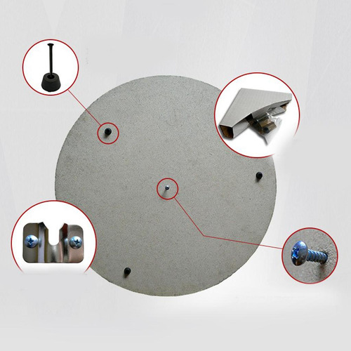 8 Kit De Ferratería Soporte Para Fijacion De Diana En Pared