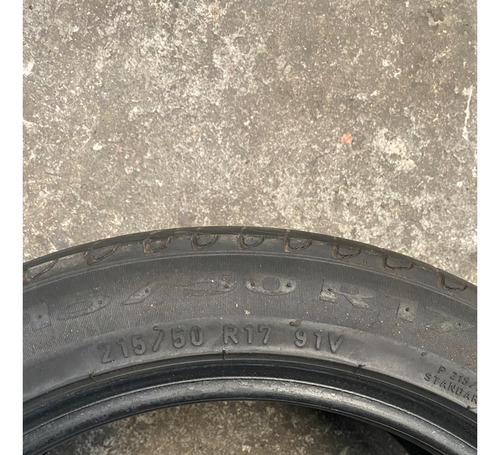Pneu 215/50r17 91v Pirelli Cinturato P7 Usado (Usado)