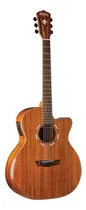 Comprar Guitarra Electroacústica Washburn Comfort G55CE Koa para diestros natural ovangkol brillante