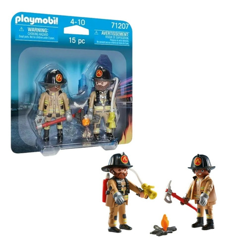 Playmobil Duo Pack Bomberos - 71207