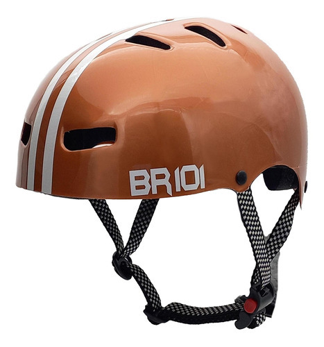 Capacete De Bicicleta / Skate Br 101 Urbano Pro Dourado M