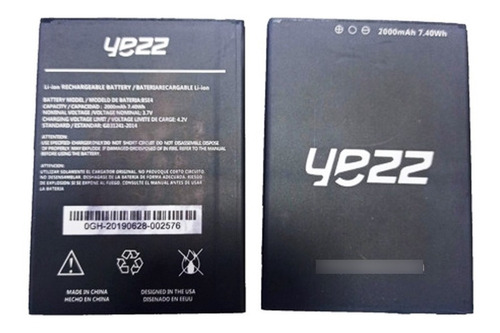Bateria Yezz B5e4 2000mah Nueva Y Original