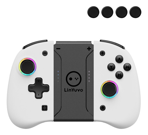 Controle Bluetooth Rgb Gamepad Para Nintendo Switch