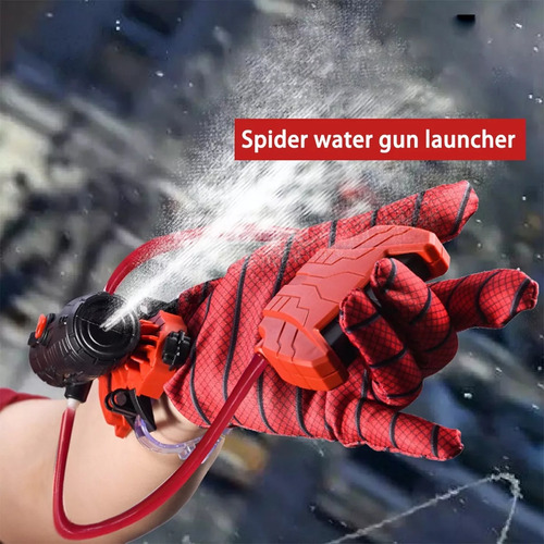 Luva Lança Teia Homem Aranha Brinquedo Presente Water Toy