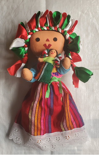 Muñeca Mexicana Adorno Coleccion Juguete