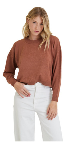 Sweater Nano Escote Redondo Corto #sw2404