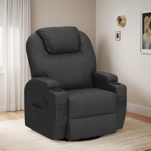 Sofá Eléctrico Ergonómico C/control Y Portavasos, Jummico