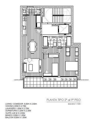 Imagen 4 de 4 de Departamento Dos Dormitorios Piso Exclusivo