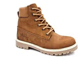 Bota Para Mujer Jeep Sahara 4304 Nobuck Bronce