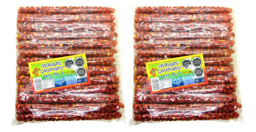 Cacahuate Garapiñado #4 Jumbo Con 25pzs (2 Bolsas)