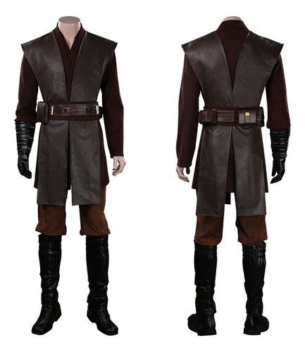 Star Wars Anakin Skywalker Traje De Uniforme Hombre Cosplay