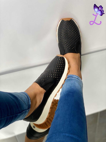 Mocasín Para Dama Calzado Casual Zapato Bajito Dama