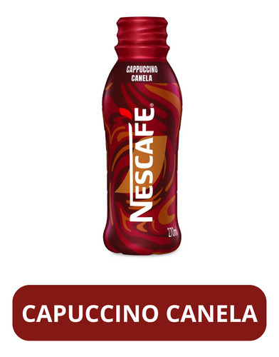 Bebida Láctea Cappuccino Canela Garrafa Com 270ml Nescafé