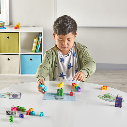 Cubos Mathlink Numberblocks, Juego Actividades 1-10, 100 Cub