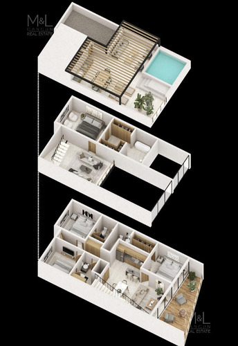 Departamento Ph En Venta En Cancún. Le Parc 4 Recámaras, Boulevard Colosio