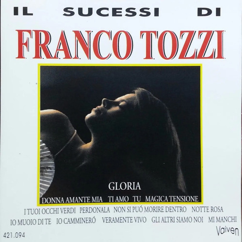 Franco Tozzi Cd Il Sucessi Di Grandes Exitos Sellado 