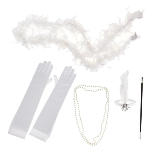 Conjunto De 5 Accesorios Boa Diadema De Para Antigua
