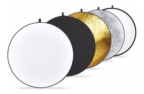 Reflector Flex 5 Colores En 1 110cm Para Fotografia Y Video 