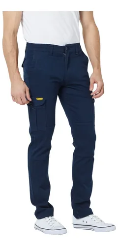 Pantalón Cargo Fit Pampero Elastizado T. 38 Al 54