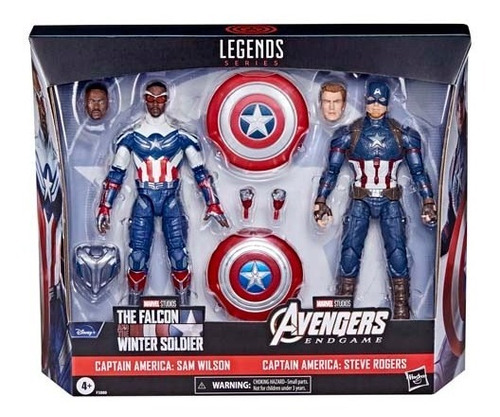 Marvel Legends Series Capitan America 2-pack