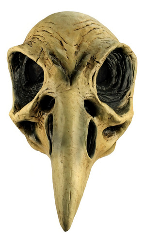Máscara Cráneo Cuervo Crow Skull Ghoulish 26345