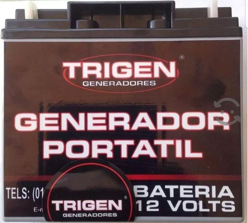 Bateria Trigen  Para Planta De Luz 12 V  18 Amp