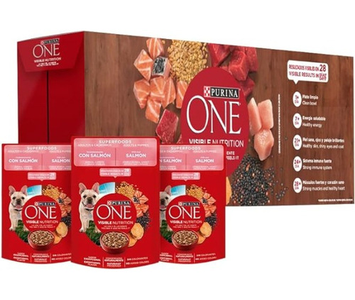 Caja De Alimento Para Perro One Super Food 24 Piezas