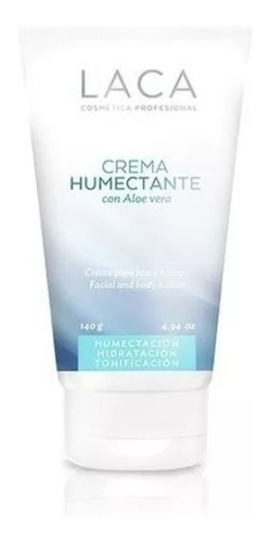 Crema Humectante Con Aloe Vera Laca X 140g