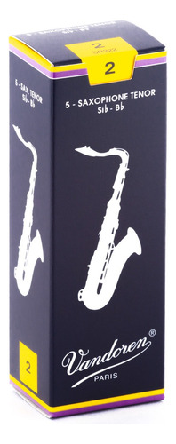 Cajas De Cañas Saxo Tenor Tradicional Nº2.0 Sr222 Vandoren