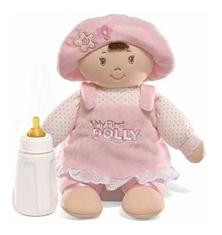 Gund My First Dolly Stuffed Brunette Doll Plush, 13