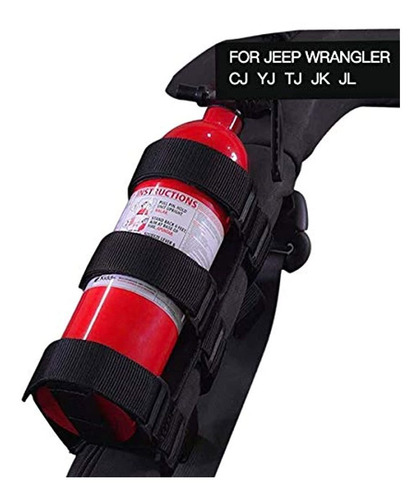 Jecar - Extintor Ajustable Para Jeep Wrangler Jk Jl Tj Cj Yj