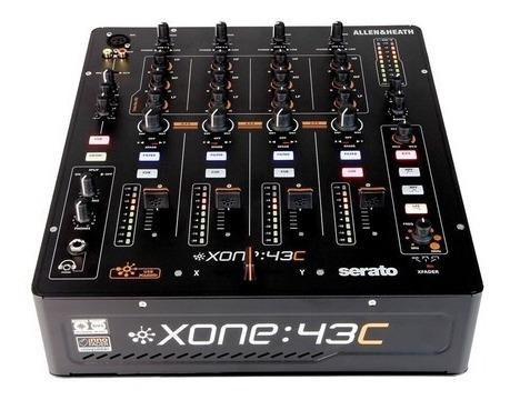 Imagen 1 de 3 de Allen & Heath Xone:43c 4-channel Dj Mixer With Soundcard