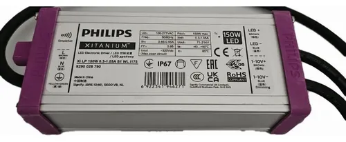 Fonte Driver Led Xitanium 150w 1,05a Bivolt Ip67 Philips | Frete