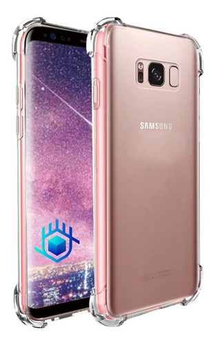 Funda Goma Gruesa Para Samsung Anti Golpes Esquina Reforzada